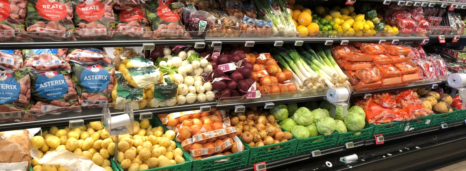 Spar Hjelmeland fruktdisk