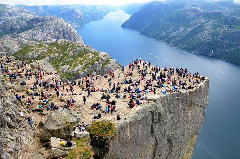 Preikestolen frå Lysefjorden